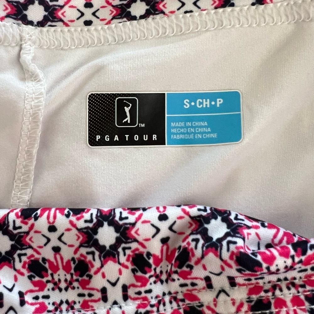 🌟3 for $25🌟 PGA Tour Women's Skort|S|Pink and Navy Blue Pattern - Picture 2 of 6